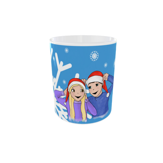 Christmas mug - Santa hats