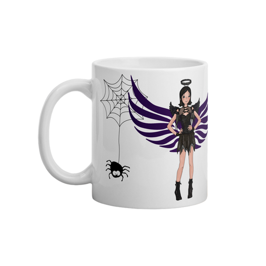 Halloween Mug "Black angel"