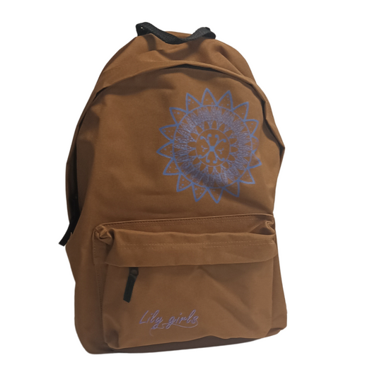 Teens brown backpack