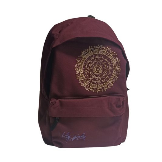 Teens Burgundy backpack