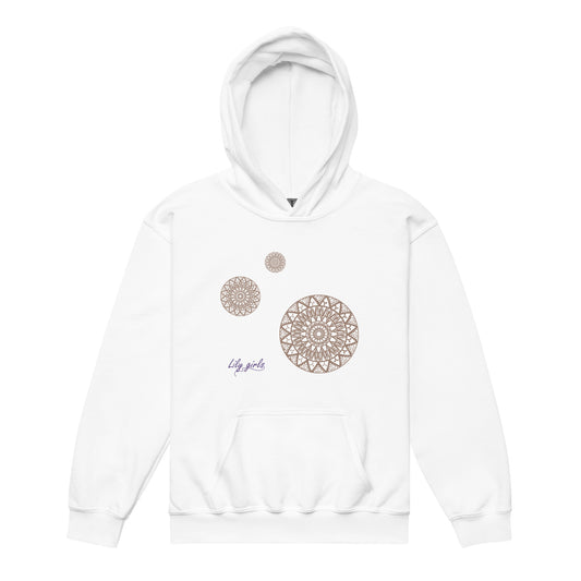 Teens hoodie white